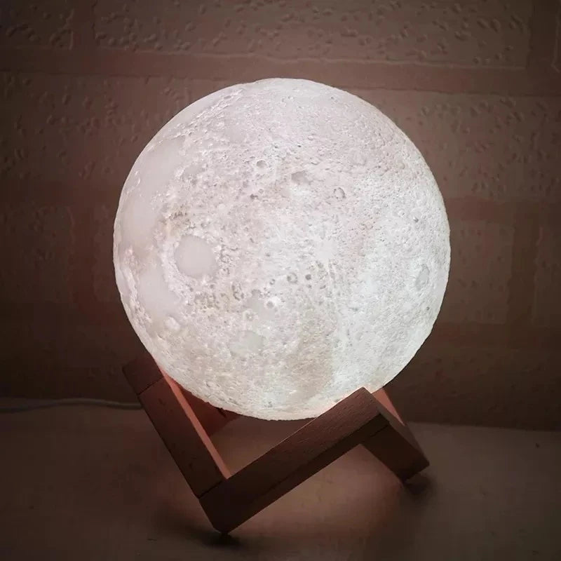 Luminária Lunar Umidificadora